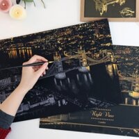 Tranh cạo hàn quốc Lon Don