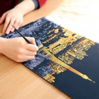 Tranh cạo hàn quốc Paris