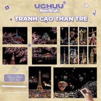 Tranh Cạo Than Tre
