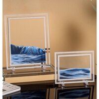 Tranh Cát 3D Chuyển Động Để Bàn Trang Trí Bàn Làm Việc, Văn Phòng