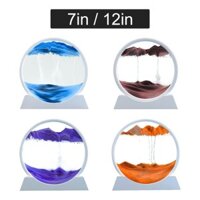 Tranh cát chảy 3D, Tranh cát chảy phong cảnh tự nhiên năng động tròn