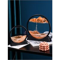 Tranh cát chuyển động nghệ thuật. Tranh cát 3D. Tranh cát thư giãn. Trang trí bàn làm việc....