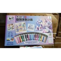 Tranh cát tô màu xếp hình 3D mã PP-27