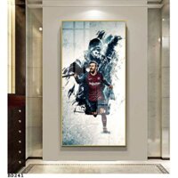 Tranh Cầu Thủ Bóng Đá   Decor Khung Đơn Kho Tranh Bóng Gương Decor Nhà Cửa A71897