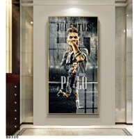 Tranh Cầu Thủ Bóng Đá   Decor Khung Đơn Xưởng Tranh Bóng Gương Decor Phòng Tiếp Khách A62471