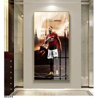 Tranh Cầu Thủ Bóng Đá   Decor Khung Đơn Kho Tranh Tráng Gương Decor Nhà Cửa A44354