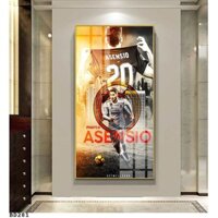 Tranh Cầu Thủ Bóng Đá   Phòng Khách Khung Đơn Kho Tranh Tráng Gương Decor Nhà Cửa A351265
