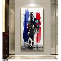 Tranh Cầu Thủ Bóng Đá   Phòng Khách Khung Đơn Kho Tranh Bóng Gương Decor Nhà Cửa A204768