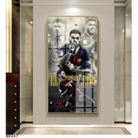 Tranh Cầu Thủ Bóng Đá   Treo Tường Khung Đơn Kho Tranh Tráng Gương Decor Nhà Cửa A202353