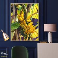 Tranh Cây Chuối Quê Tôi S0413