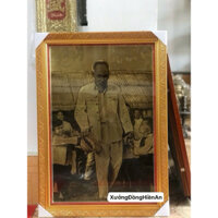 Tranh Chân Dung Bác Hồ Bằng Đồng