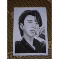 Tranh chân dung ca sĩ Thái Từ Khôn