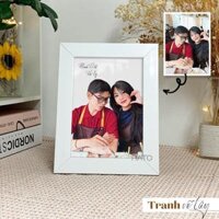 Tranh Chân Dung Vẽ Tay Theo Yêu Cầu Dành Cho Cặp Đôi | Mẫu 02