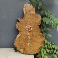 Tranh Chữ Thọ Gỗ Mun 90x55x2