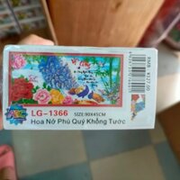 Tranh chưa đính đá vợ chồng LG1366