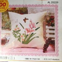 Tranh chưa thêu áo gối