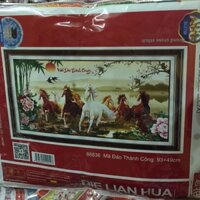 Tranh chưa thêu ngựa 88836