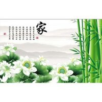 Tranh đá 5D, tranh đính đá Tùng Hạc