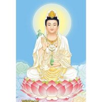 Tranh đá Phật Bà Quan Âm