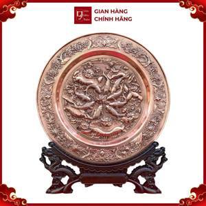 Tranh đá quý-thiếu nữ bên hồ TD017