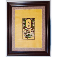 TRANH DÂN GIAN ĐÔNG HỒ - GÀ HOA HỒNG -GÀ DẠ XƯỚNG - GÀ ĐÀN MẸ CON  - GA DAI CAT