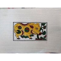 Tranh Dân Gian Đông Hồ - Tranh Đông Hồ Lợn Ăn Cây Ráy