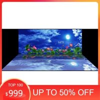 Tranh dán hồ cá 3d , hồ cá rồng , la hán , cá dĩa …