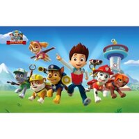 Tranh dán tường 3D trang trí phòng trẻ em VTC hình những cậu bé siêu nhân ZTU-Vol 3  (284)