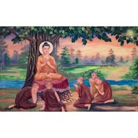 Tranh dán tường 3D Tranh Hình Phật 07