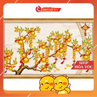 Tranh dán tường cây Hồ Lô Tài Lộc 1k