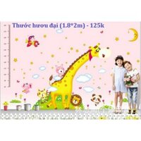 Tranh dán tường cho bé [CỰC_RẺ] - Decal dán tường cho bé có keo sẵn bóc dán dễ dàng