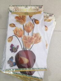 Tranh dán tường trang trí 6d room decor