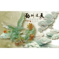 Tranh dán tường VTC tranh giả ngọc hình đại bàng tung cánh ZTU-Vol 3  (69)