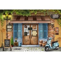 Tranh dán tường VTC Tranh trang trí phong cách địa trung hải UD0465 kim sa