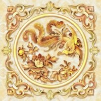 Tranh dán tường VTC tranh trang trí phòng phong thủy hình phượng hoàng và hoa mẫu đơn ZTU-Vol 2  (149)