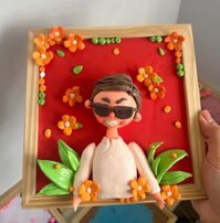 Tranh Đất Sét Tự Khô Mẫu 5