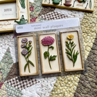 Tranh decor hình hoa 3D chất liệu resin Marks&Spencer