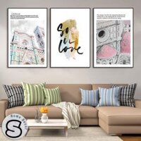 Tranh Decor So In Love