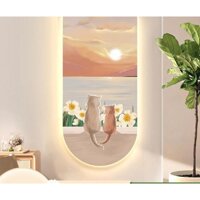 Tranh Đèn Led Tranh Tráng Gương Cao Cấp, Decor, Trang Trí Phòng Khách, Showroom, Spa