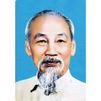 Tranh đính đá 5D, chân dung Bác Hồ Kính Yêu