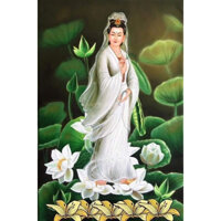 TRANH ĐÍNH ĐÁ 5D-TRANH PHẬT QUAN ÂM BỒ TÁT