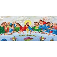 Tranh Đính Đá ABC 3D Bữa Tiệc Ly Cuối Cùng YN5388 (Khách Tự đính) KT:100X55cm