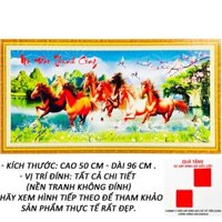 Tranh Đính Đá Đẹp - Mã Đáo Thành Công 39 - Tranh Minh Hiền (TỰ ĐÍNH ĐÁ)