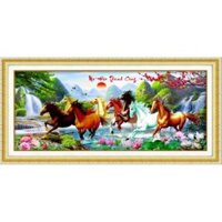 Tranh đính đá DF490 (hàng có sẵn) kt 160*70cm