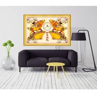 Tranh đính đá Gia hòa phú quý VS434 - tự đính