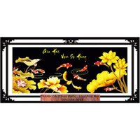 Tranh đính đá GIA HÒA VẠN SỰ HƯNG LV126(105x50cm) chưa đính