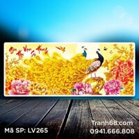 Tranh đính đá  Gia Hòa Vạn Sự Hưng LV265 kích thước 108*50cm.