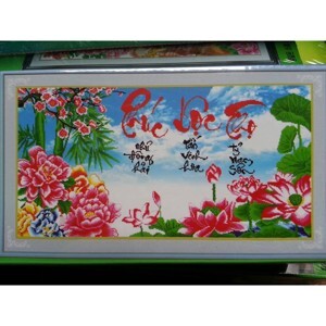 Tranh đính đá H805 - Phúc Lộc Thọ