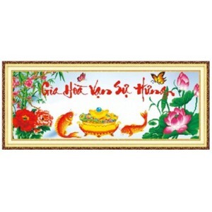 Tranh đính đá H948 - Gia hòa vạn sự hưng