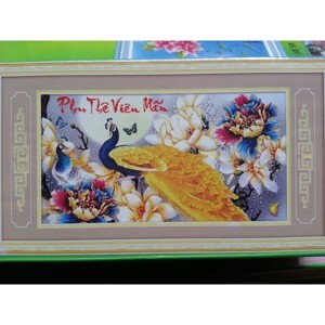 Tranh đính đá H961 -Phu thê viên mãn